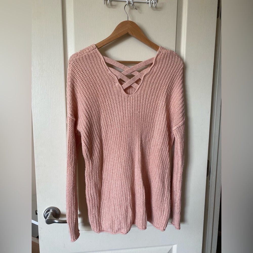 Pink Sweater
